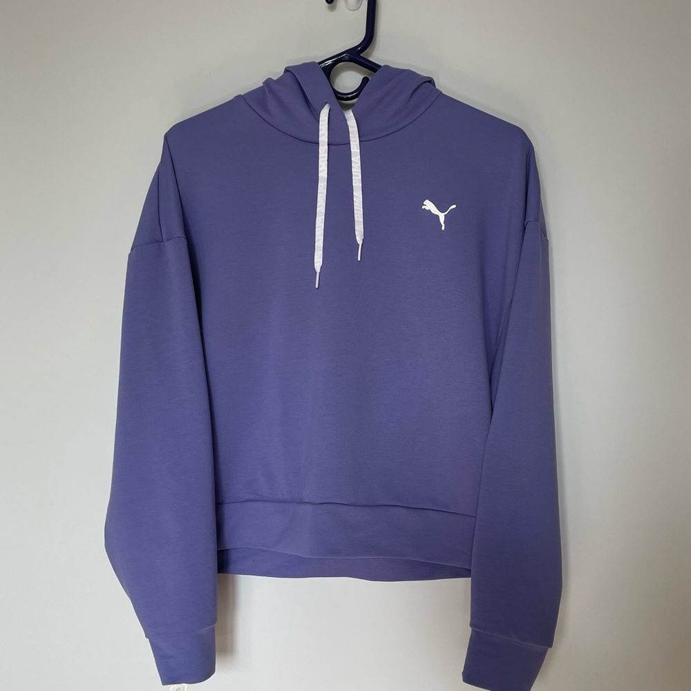 PUMA SWEATER DRY ATHLETIC WEAR LIGHT PURPLE US LARGE WORKOUT OUTFIT CUTE 🍀